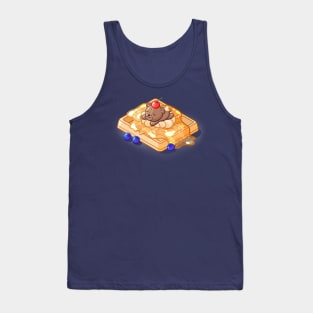 Waffle Bear Tank Top